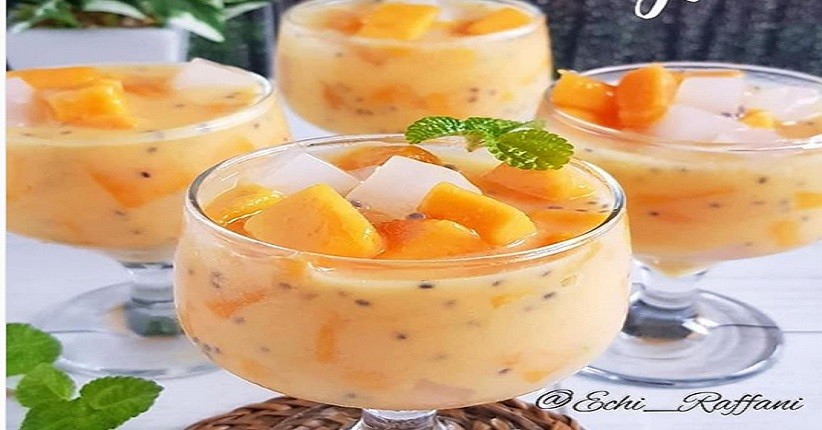 Segarnya Es Susu Mangga, Minuman Buah untuk Berbuka Puasa