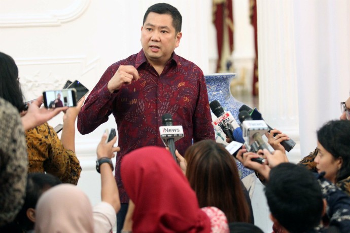 HT dan Jokowi Bahas Pembangunan Ekonomi dengan Pertumbuhan 7-8%