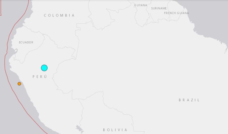 Gempa Bumi Bermagnitudo 8 Guncang Peru, Tak Ada Peringatan Tsunami