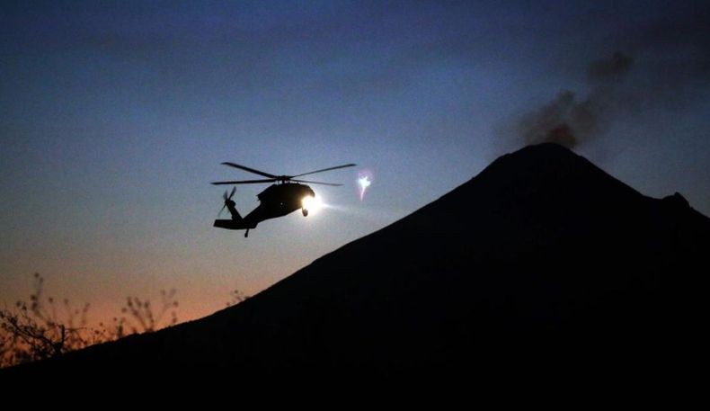 Helikopter Jatuh, 7 Orang Tewas termasuk 1 Kolonel AU