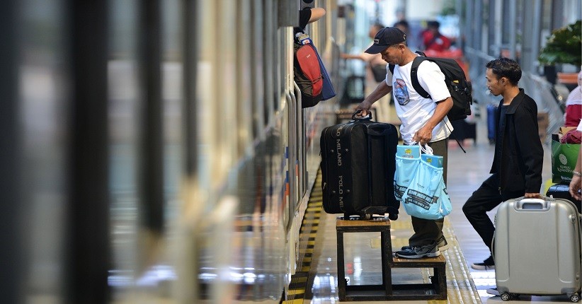 Hari Ini, 21.000 Pemudik Diberangkatkan dari Stasiun Senen