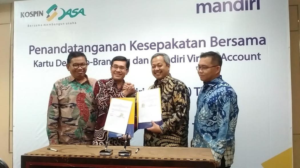 Bank Mandiri Sediakan Layanan Transaksi untuk Koperasi Kospin Jasa