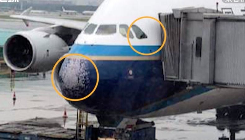 Kaca Kokpit Pecah akibat Bola Es, Airbus A380 Mendarat dengan Selamat di Beijing