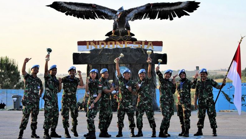 Sapu Bersih Medali Kompetisi Voli Pantai UNIFIL, Satgas Indobatt Catat Sejarah