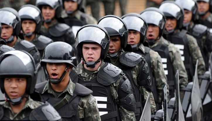 Polisi Brasil Gelar Operasi Besar-Besaran, 968 Penjahat Ditangkap Dalam 1 Hari