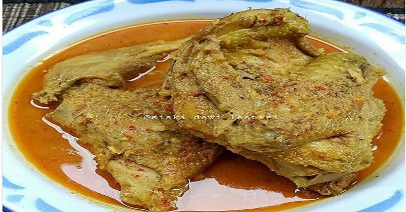Gulai Ayam Kampung, Hidangan Lezat untuk Pendamping Ketupat Lebaran