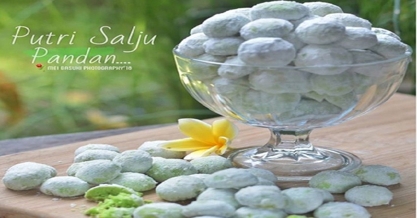 Ide Membuat Kue Lebaran, Yuk Bikin Kue Putri Salju Pandan