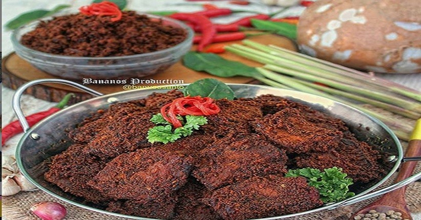 Lezatnya Rendang Daging Khas Minang, Cocok untuk Pendamping Ketupat Lebaran