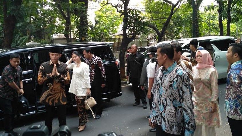 Momen Idul Fitri, AHY dan Ibas Silaturahmi ke Kediaman Megawati