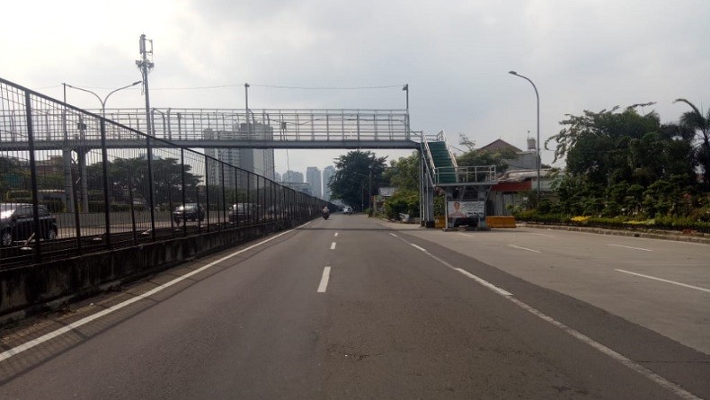 Jakarta Masih Lengang, Bermotor Ciledug-Tanah Abang Cuma 20 Menit