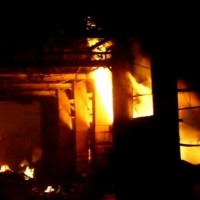 Asrama Mako Brimob Kelapa Dua Depok Terbakar