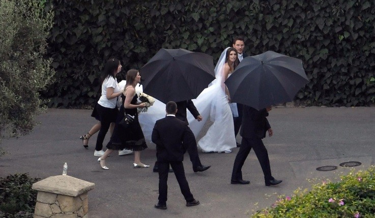 Aktor Chris Pratt dan Katherine Schwarzenegger Resmi Menikah