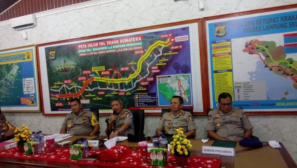 Kabaharkam: Volume Kendaraan Meningkat di Bakauheni dan Tol Trans-Jawa