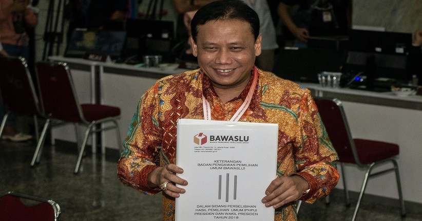 Bawaslu Serahkan Keterangan Terkait Sengketa Pilpres 2019 Setebal 151 Halaman