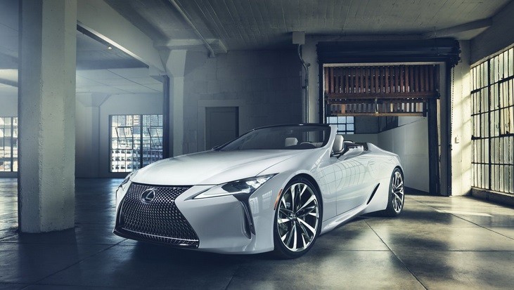 Segera Mengaspal, Lexus LC Convertible Debut di Goodwood
