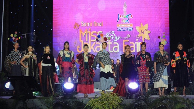 20 Perempuan Cantik Lolos ke Babak Semifinal Miss Jakarta Fair 2019