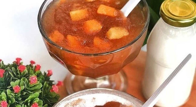 Berkreasi Membuat Bubur Sagu Rangi, Rasanya Lezat dan Unik