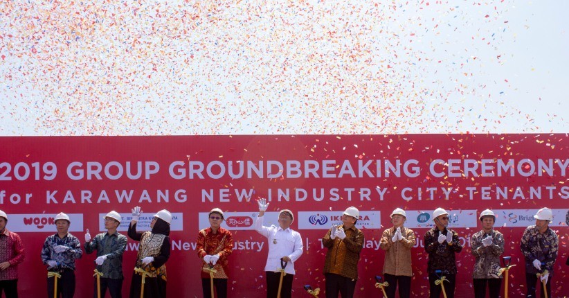 6 Pabrik Senilai Rp1,4 Triliun Mulai Dibangun di Karawang New Industry City