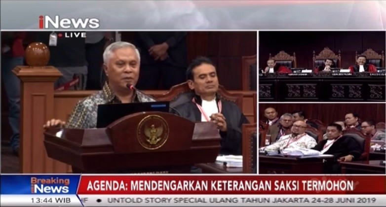 Sidang Sengketa Pilpres 2019, KPU Hanya Hadirkan Ahli Tanpa Saksi