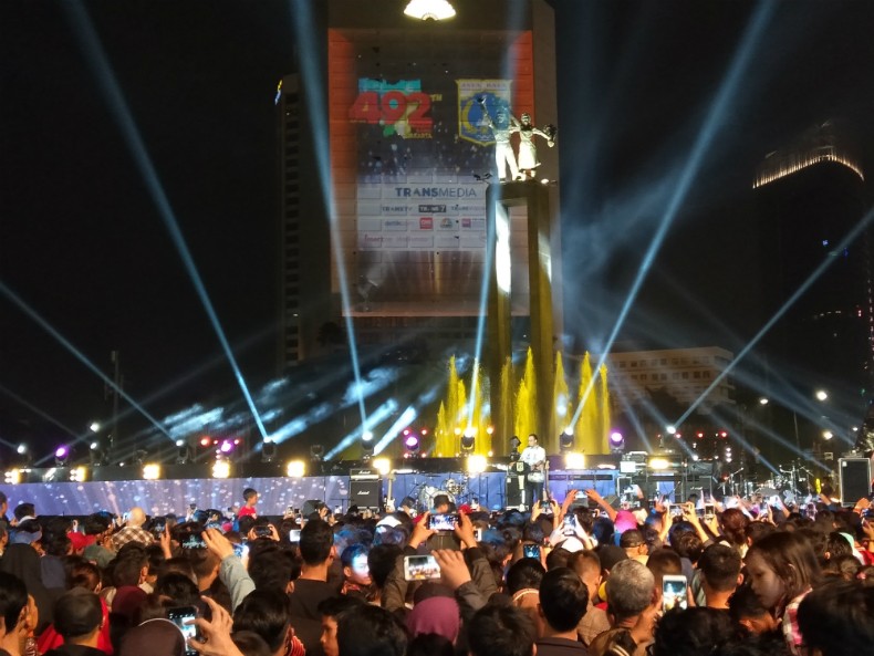 Malam Puncak HUT DKI, Anies: Kota Jakarta Simpul Persatuan Indonesia