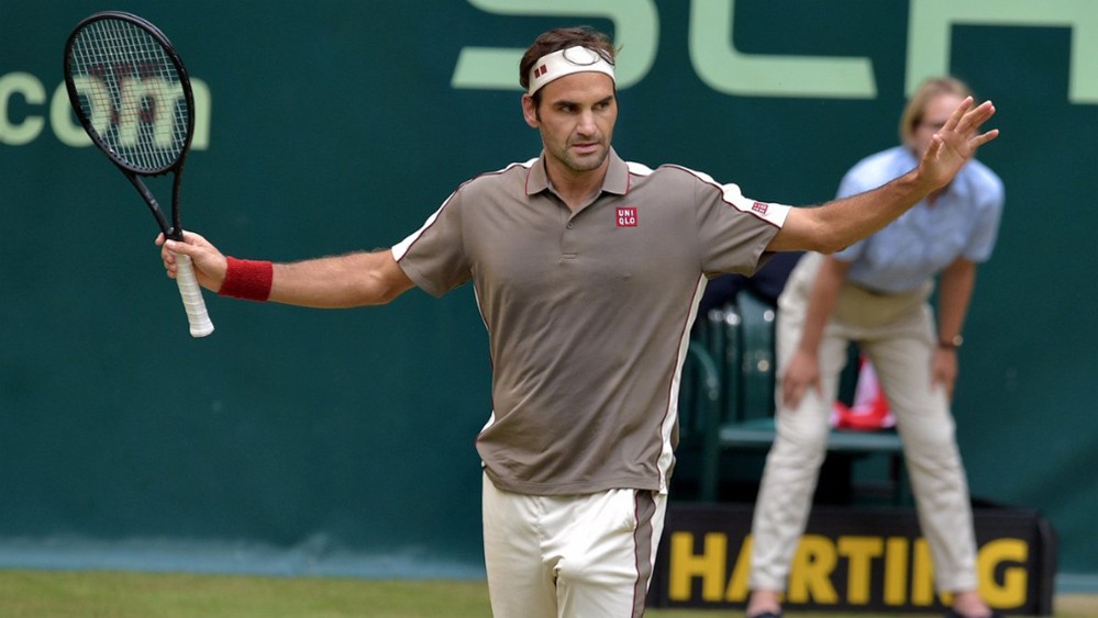 Taklukkan Bautista, Federer ke Semifinal Halle Terbuka untuk Ke-15 Kali