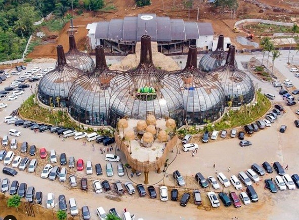 Penampakan Stupa Raksasa di Semarang, Objek Wisata Terbaru yang Mirip Borobudur