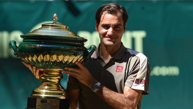 Raih Gelar ke-10 Halle Terbuka, Roger Federer: Saya Tak Percaya