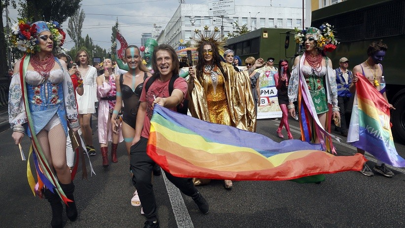 8.000 Orang Ikuti Parade LGBT di Ukraina