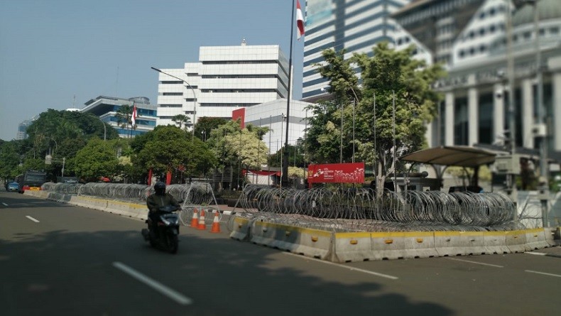 Lalu Lintas di Depan Gedung MK Masih Normal, Belum Ada Penutupan Jalan