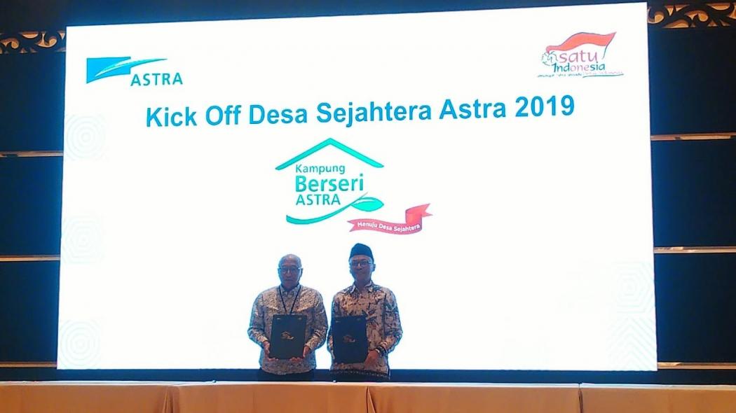 Program Desa Sejahtera di 2019, Astra Kerja sama dengan 275 Desa Baru