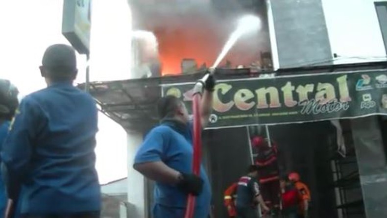 Kebakaran di Pasar Baru Cianjur, Anak Pemilik Ruko Tewas