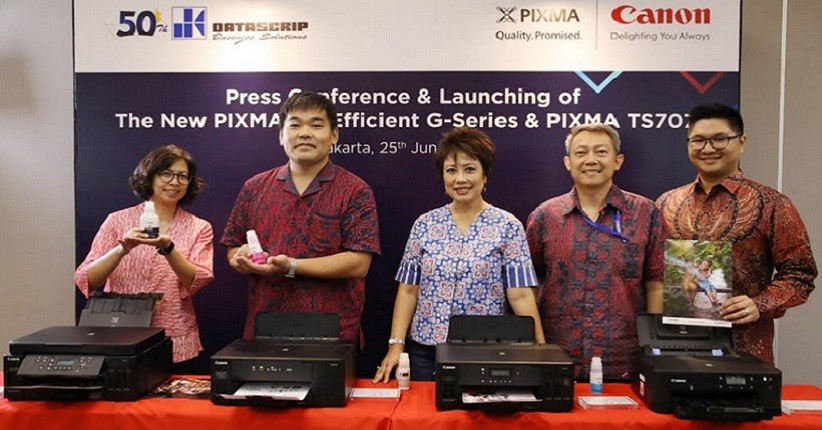 Canon Perkenalkan Printer Pixma Seri G Baru dan TS707, Ini Kelebihannya