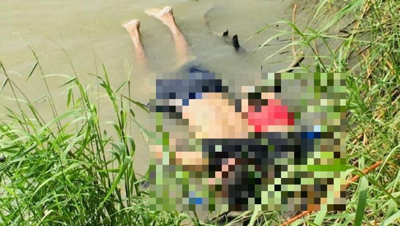 Tragis, Jasad Pria Imigran Gendong Putrinya Mengambang di Sungai Meksiko