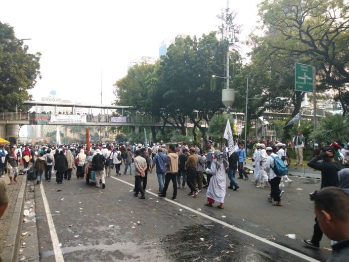 Membubarkan Diri, Massa Akan Kembali Aksi di Komnas HAM Besok