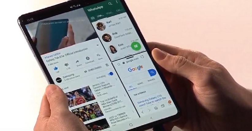 Samsung Akan Meluncurkan Ponsel Lipat dengan Desain ala Mate X