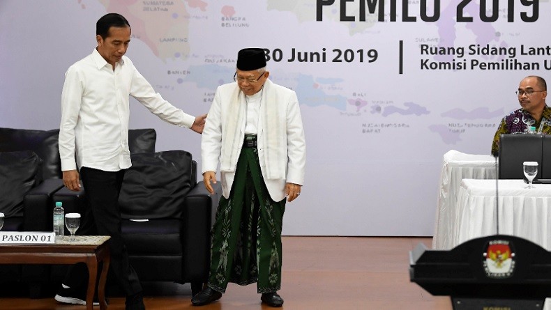 Ma'ruf Amin: Jangan Ada Lagi Saling Blokir dan Tidak Bertegur Sapa