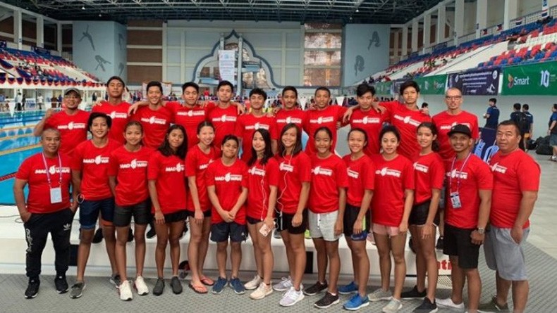 Indonesia Boyong 20 Medali Kejuaraan Renang Junior Asia Tenggara