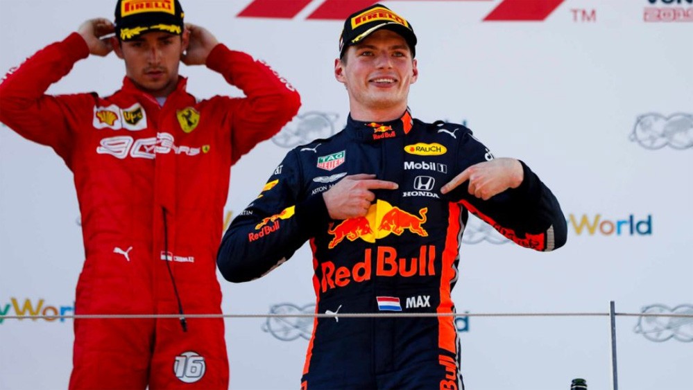 Sempat Alami Kendala,Verstappen Akhiri Kemenangan Beruntun Mercedes