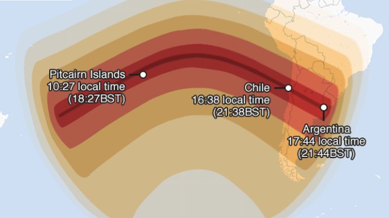 Berikut Negara-Negara yang Dilintasi Gerhana Matahari Total