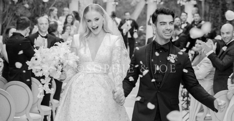 Momen Manis Pesta Pernikahan Sophie Turner dan Joe Jonas