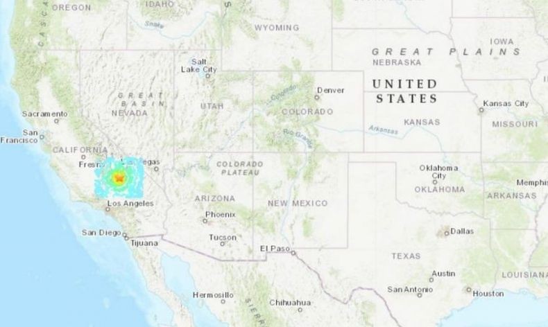Gempa Magnitudo 7,1 Rusak Beberapa Rumah, Layanan Kereta Los Angeles Dihentikan