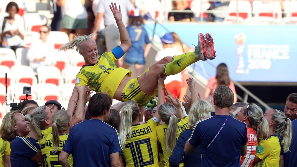 Libas Inggris, Swedia Rebut Peringkat Ketiga Piala Dunia Wanita 2019