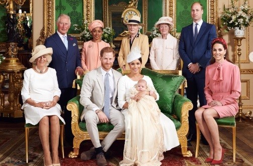 Lucunya Potret Archie, Putra Pangeran Harry dan Meghan Markle usai Dibaptis