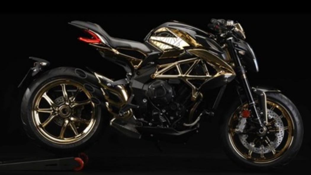 Begini Penampakan Satu-Satunya Superbike Berkelir Emas