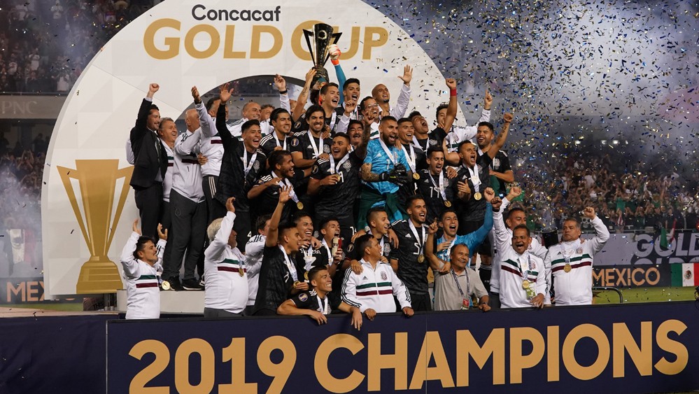 Menang Tipis atas AS, Timnas Meksiko Juara Piala Emas 2019