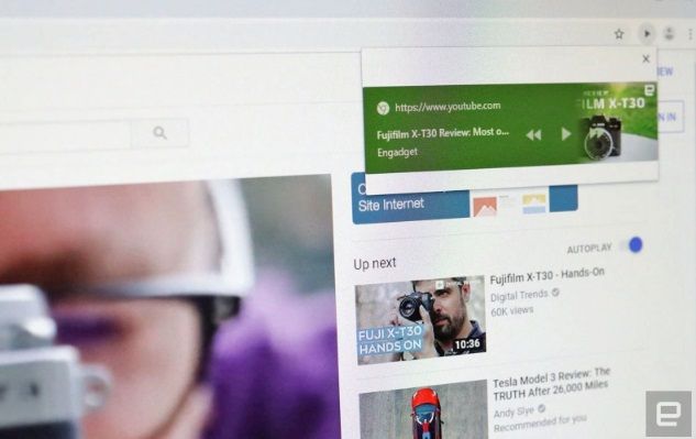 Google Uji Tombol Pause dan Play Video untuk Chrome