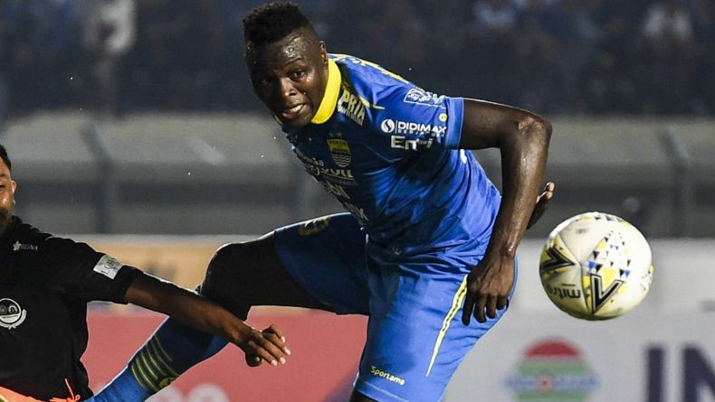 Minus Ezechiel N'Douassel saat Persib Vs Kalteng Putra, Alberts Cari Solusi