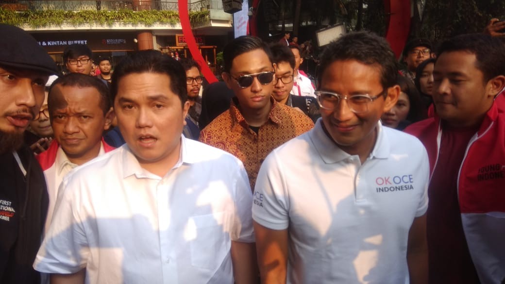 Pertemuan Jokowi dan Prabowo, Sandiaga: Silaturahmi yang Penuh Keberkahan