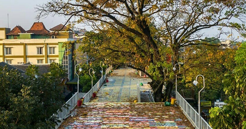Wisata Instagramable di Bandung, Skywalk Teras Cihampelas Mirip di Jepang
