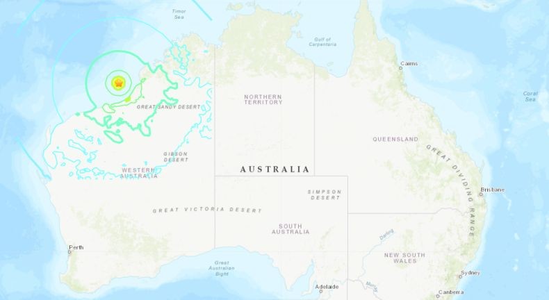 Gempa Bumi Magnitudo 6,6 Guncang Australia Barat
